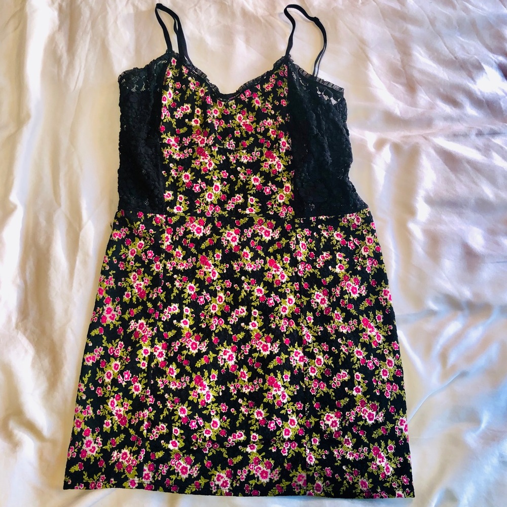 Free People Lace Floral Cami